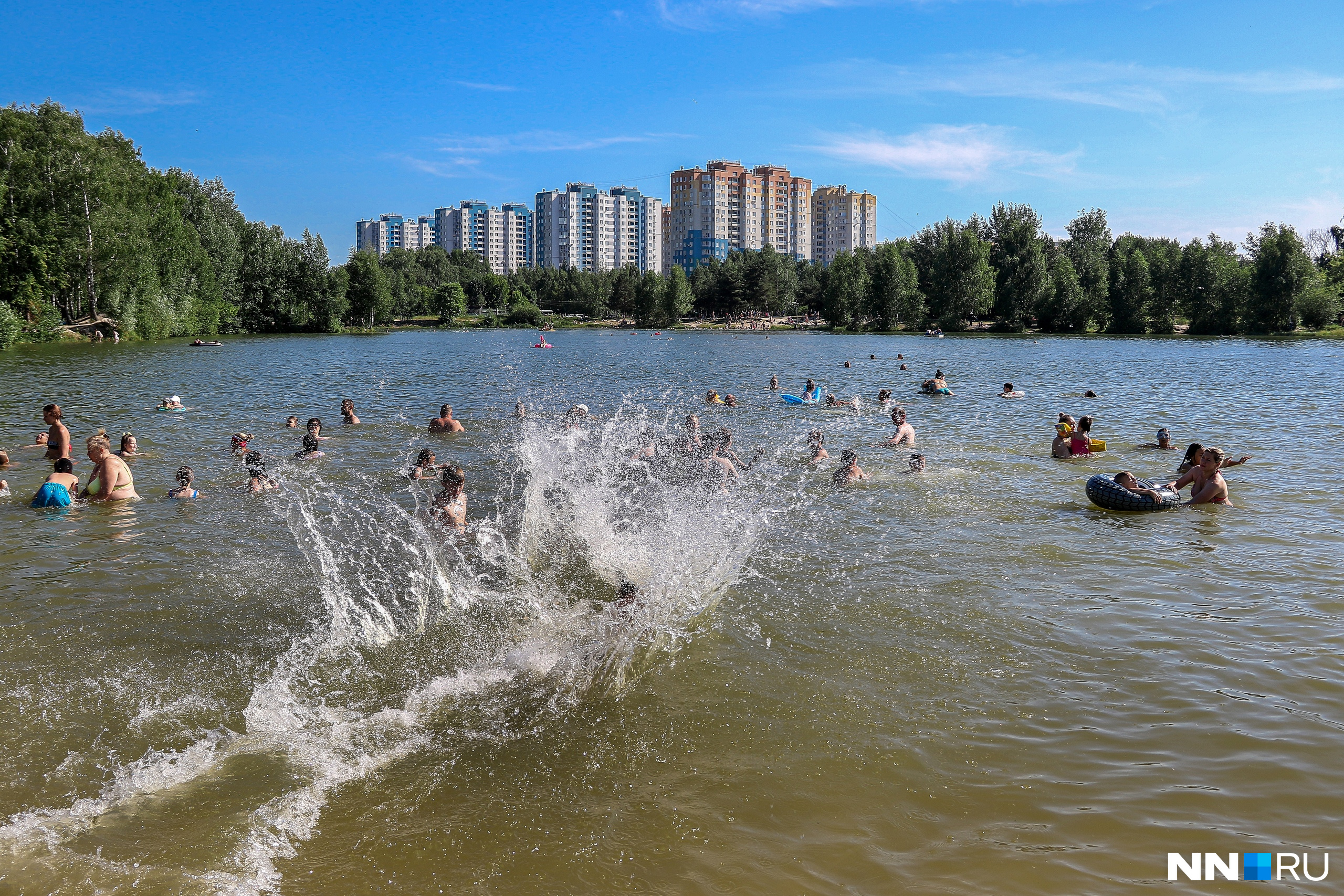 Пляжи в нижнем