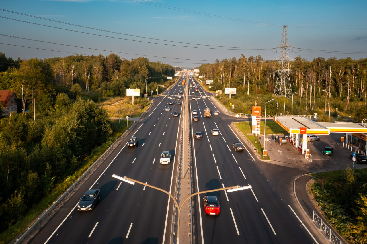 Колтушское шоссе от Петербурга до КАД после ремонта в августе 2022г., фото  - 23 августа 2022 - ФОНТАНКА.ру