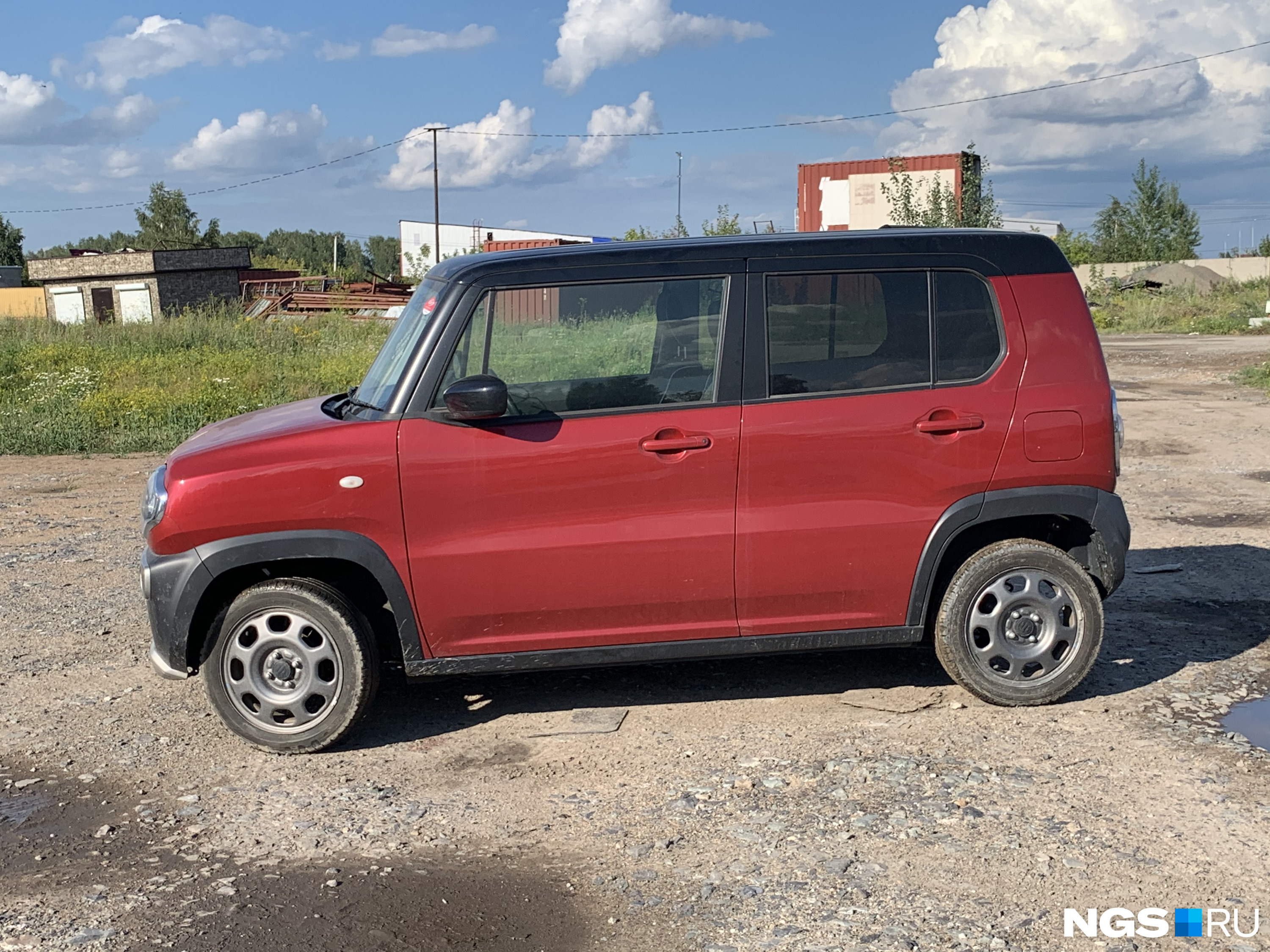 Длина Suzuki Hustler всего 3395 мм