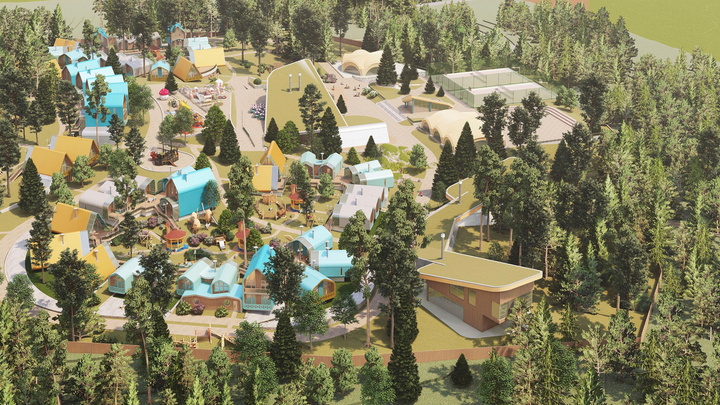 Уральский бизнесмен решил построить в Екатеринбурге «деревню смурфиков». Как она будет выглядеть?