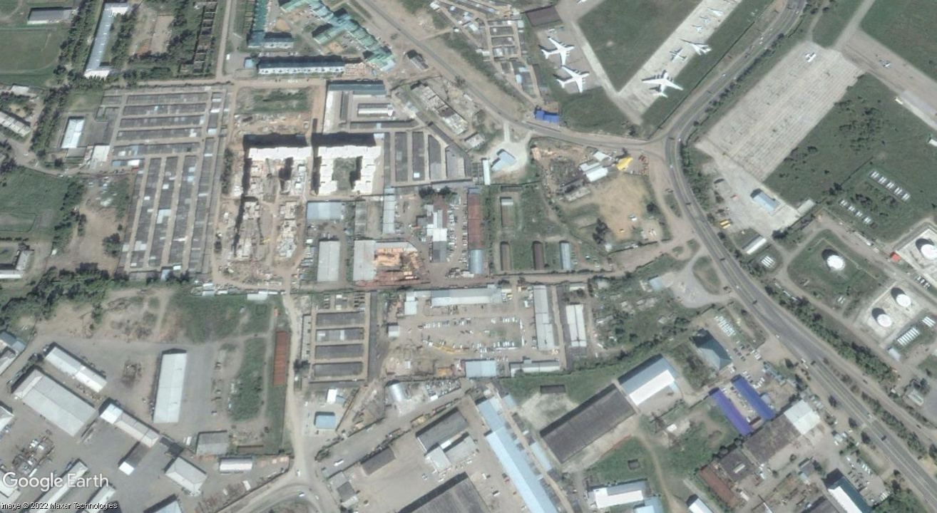 Строительство Крылатого в 2007 году Строительство Крылатого в 2007 году