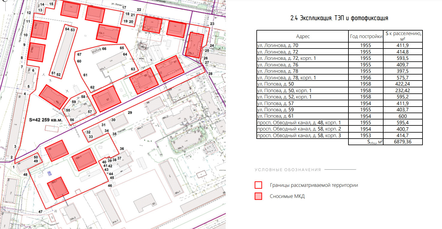 Согласно этой схеме, здание на Попова, 50/2 будет соседствовать с новыми домами. Он прямо у красной линии снизу
