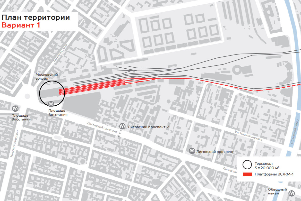 В Петербурге представили проект терминала высокоскоростной магистрали. Ради  нее предложили снести исторический квартал - 23 ноября 2021 - ФОНТАНКА.ру