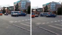 Автобус попал в ДТП в центре Архангельска: очевидцы сняли это на видео