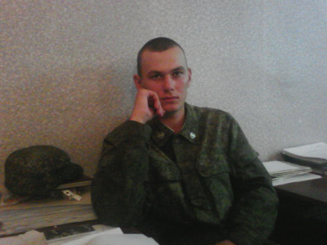 Фото из прошлого Георгия Легачёва — несколько лет назад он проходил службу в армии