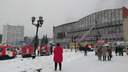 В Челябинской области посетителей торгового центра эвакуировали из-за пожара