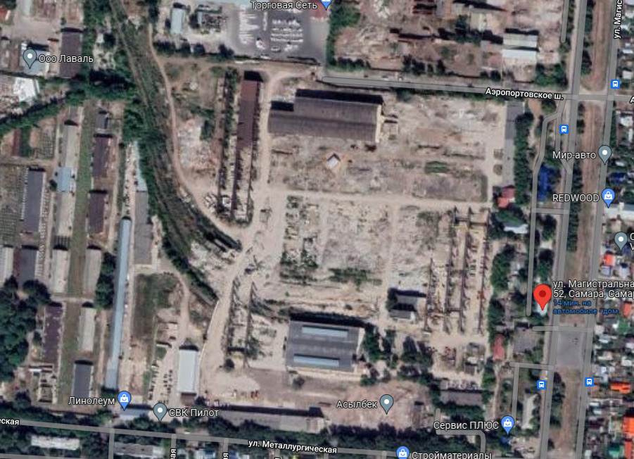 Судя по картам, сейчас участок не застроен Судя по картам, сейчас участок не застроен