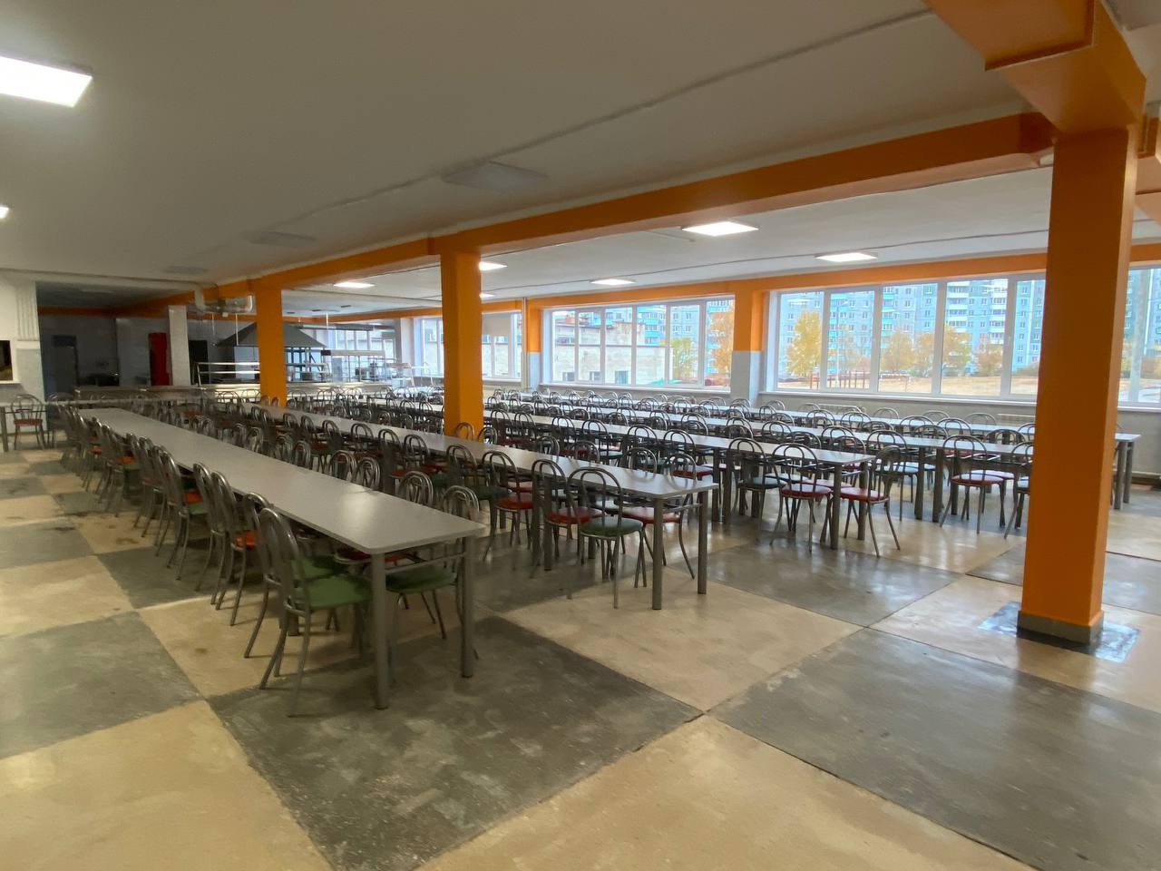 Школу № 27 в Чите открыли спустя месяц после начала учебы