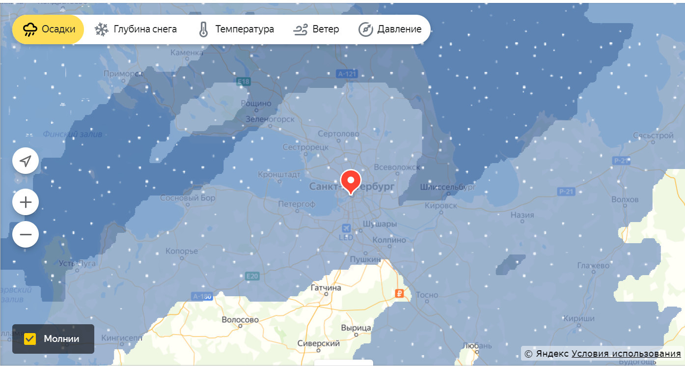 Погода в петербурге карта осадка. Карта дождей Гатчины. Климат Санкт Петербурга. Погода в Питере.