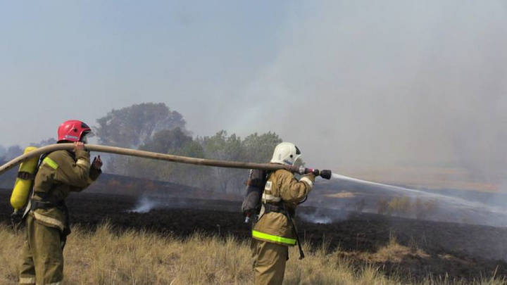 Лесной пожар в Красноярском крае близко подошел к селу Зачулымка. Авиапожарные сбросили 20 тонн воды