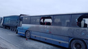Автобус врезался в припаркованный грузовик по пути к заводу «Марс» под Новосибирском — пострадали 10 пассажиров