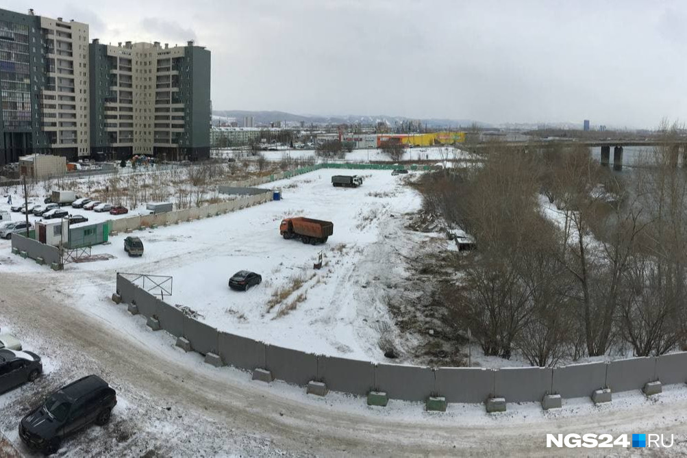 Что строят возле октябрьского моста