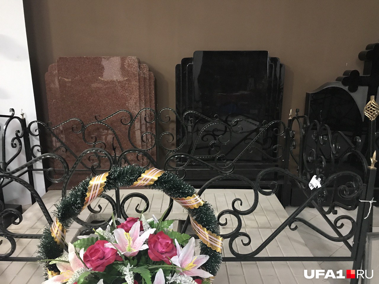 Одноместная ограда Одноместная ограда