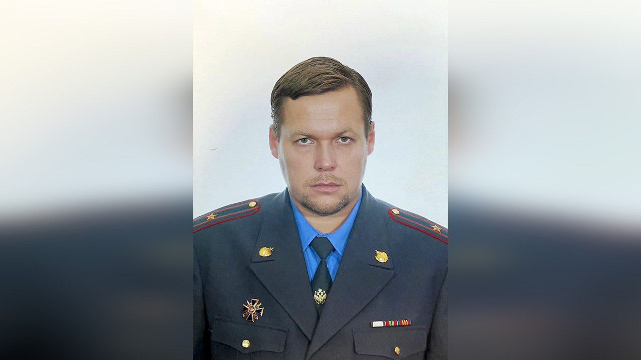 Дмитрий Скворцов еще в погонах майора