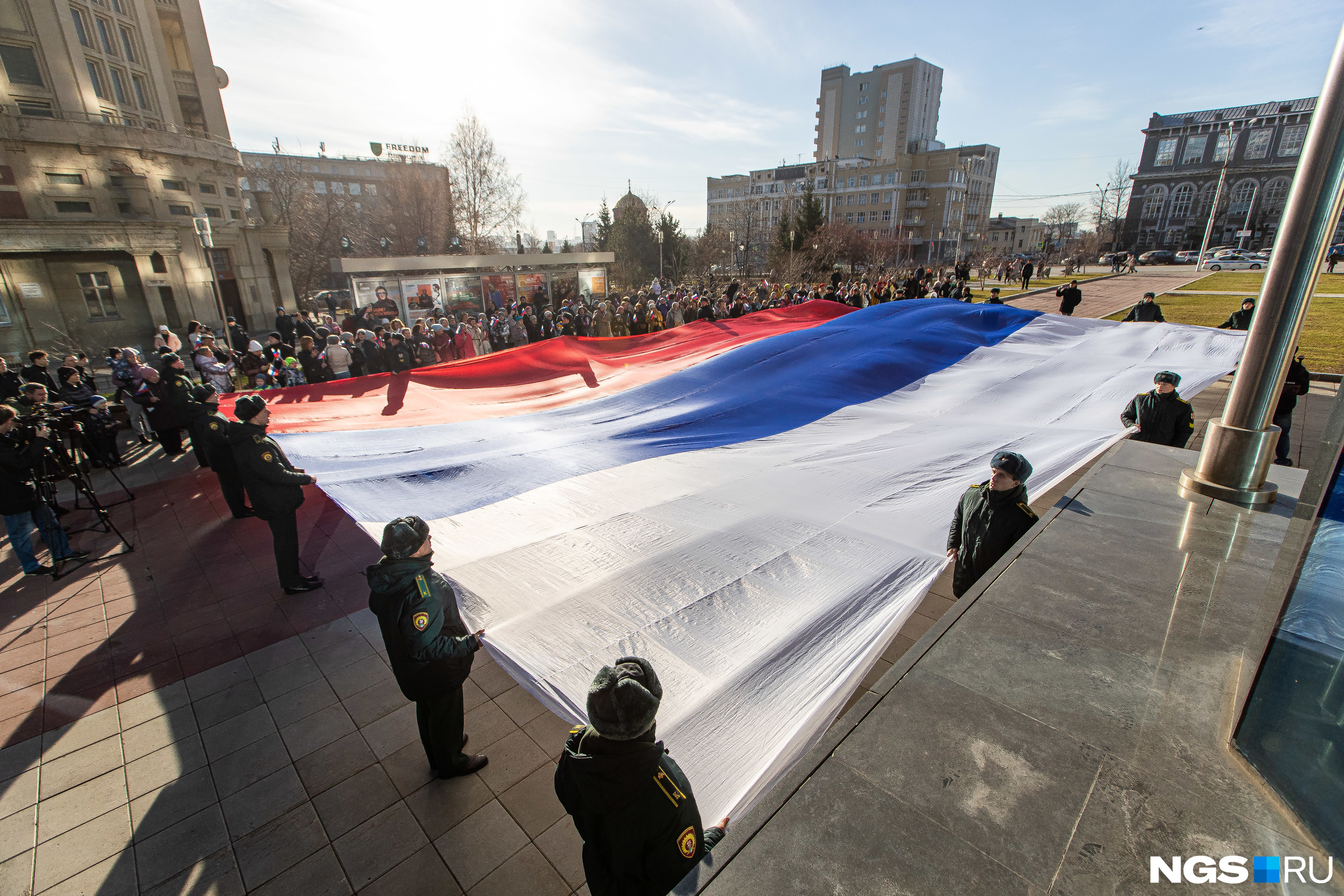 Как проходит фестиваль «Мы Россия — мы вместе!» в Новосибирске - 4 ноября  2022 - НГС.ру