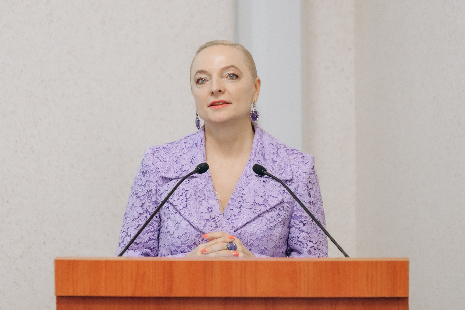 Татьяна Миролюбова выступила на открытии конгресса