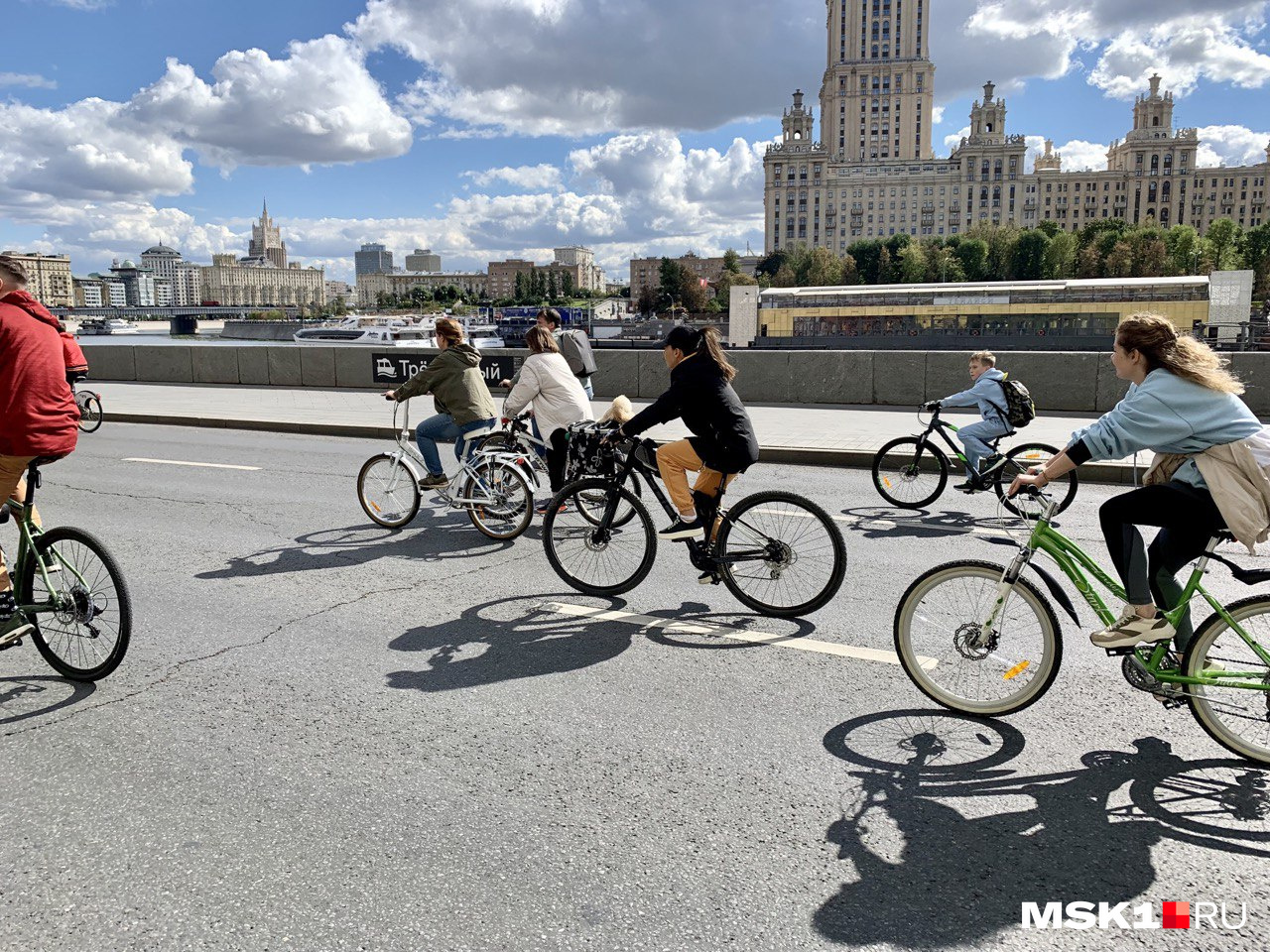 Велофестиваль в москве фото