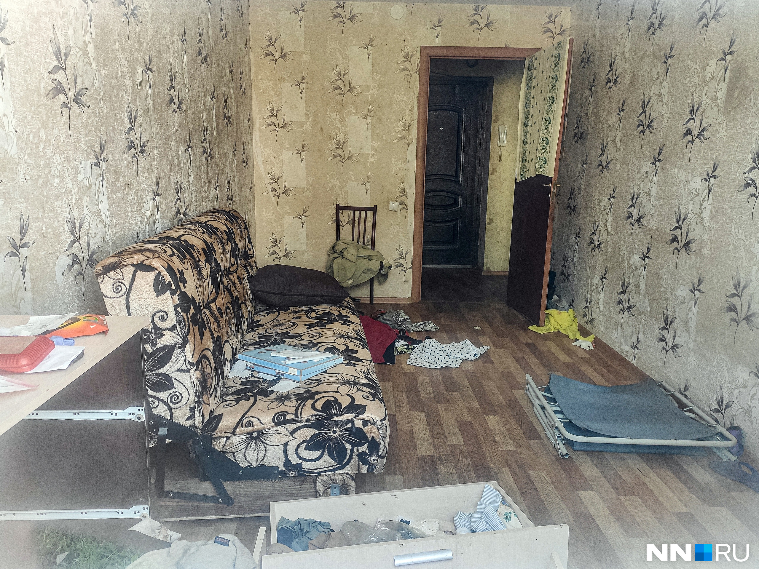 Вид квартиры, в которой нашли тело <nobr class="_">73-летней</nobr> пенсионерки
