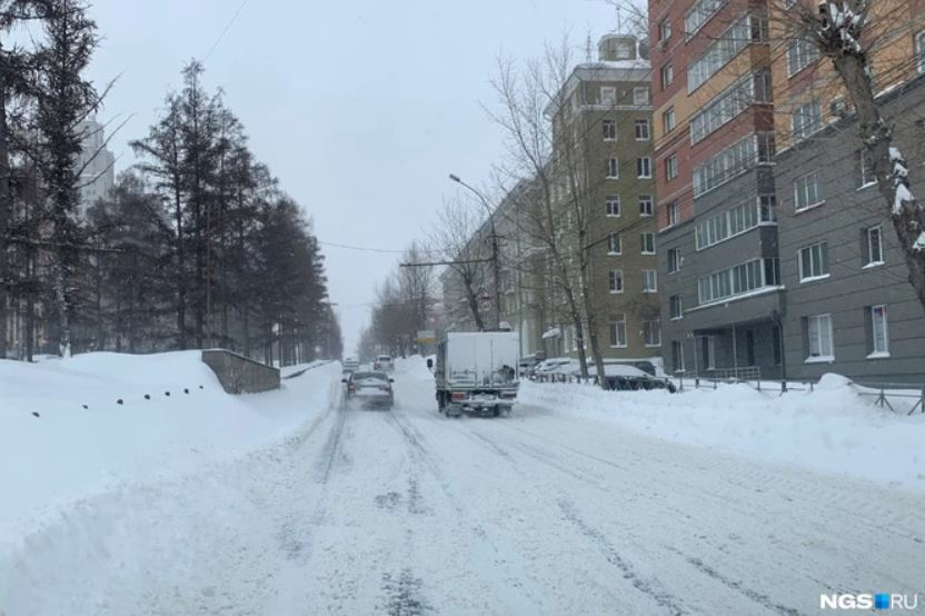 Эту улицу еще можно назвать почищенной 