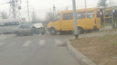 В Волжском четыре человека пострадали в ДТП с маршрутным такси