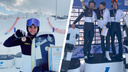 Сноубордисты из Новосибирска взяли серебро на чемпионате России