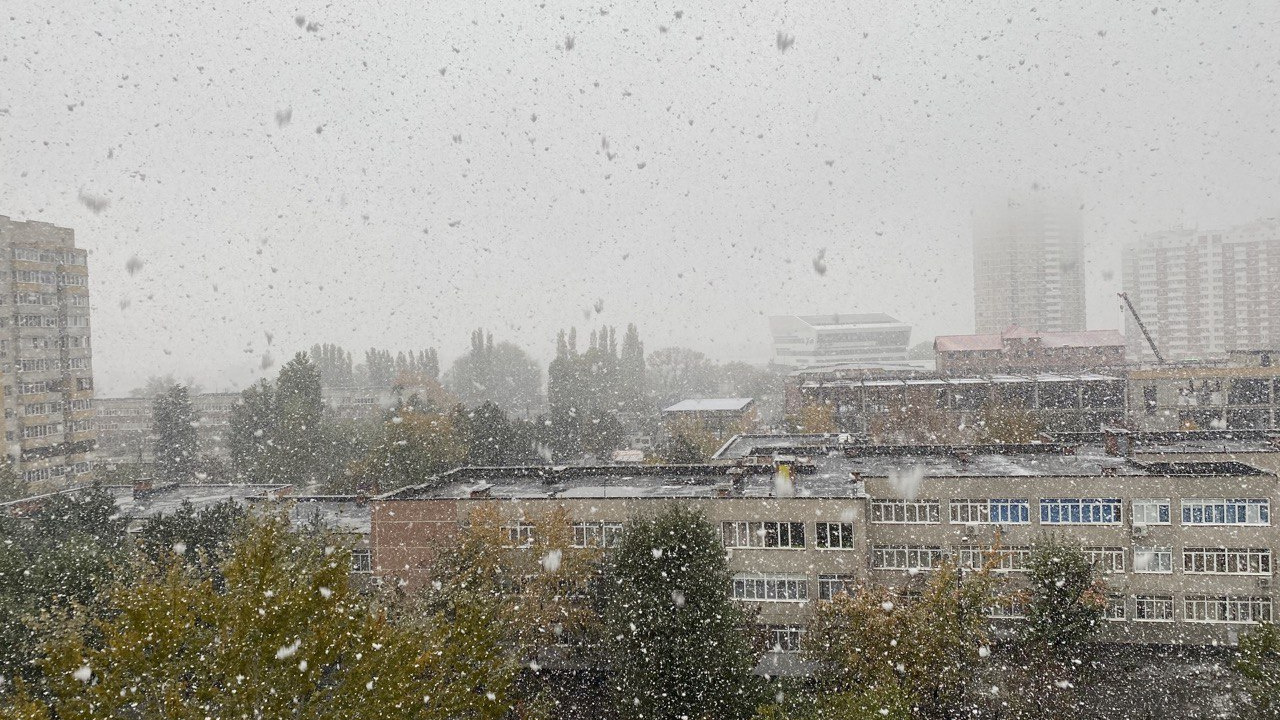 В Краснодарском крае прогнозируют первый снег на следующей неделе