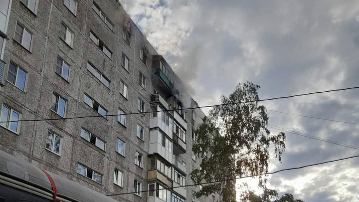 Пожар на улице Баха в Нижнем Новгороде мог произойти из-за непотушенной сигареты