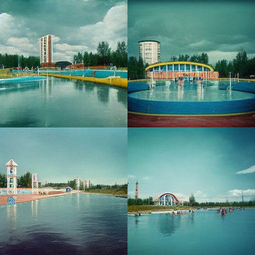 А здесь нейросеть представила, как выглядел бы аквапарк в Кемерове на берегу Томи рядом с президентской кадеткой, строительство которого всё <a href="https://ngs42.ru/text/gorod/2022/02/07/70427489/" class="_" target="_blank">откладывается</a>
