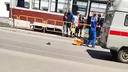 В Челябинской области машина скорой помощи сбила пешехода