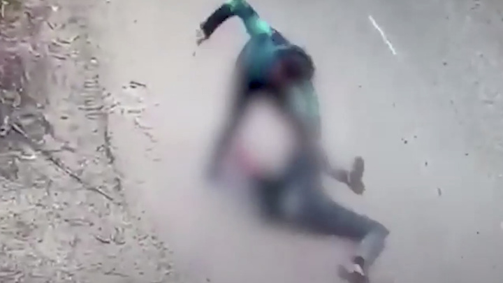 В Подмосковье гражданин Турции зарезал человека на глазах у прохожих. Видео