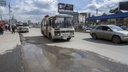 В Новосибирске изменят движение общественного транспорта из-за ремонта теплосетей