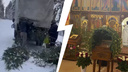В Ярославской области в заповеднике вырубили деревья, чтобы украсить храм к Рождеству