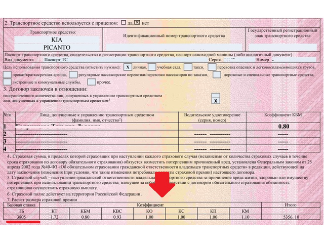 Бонус малус осаго проверить