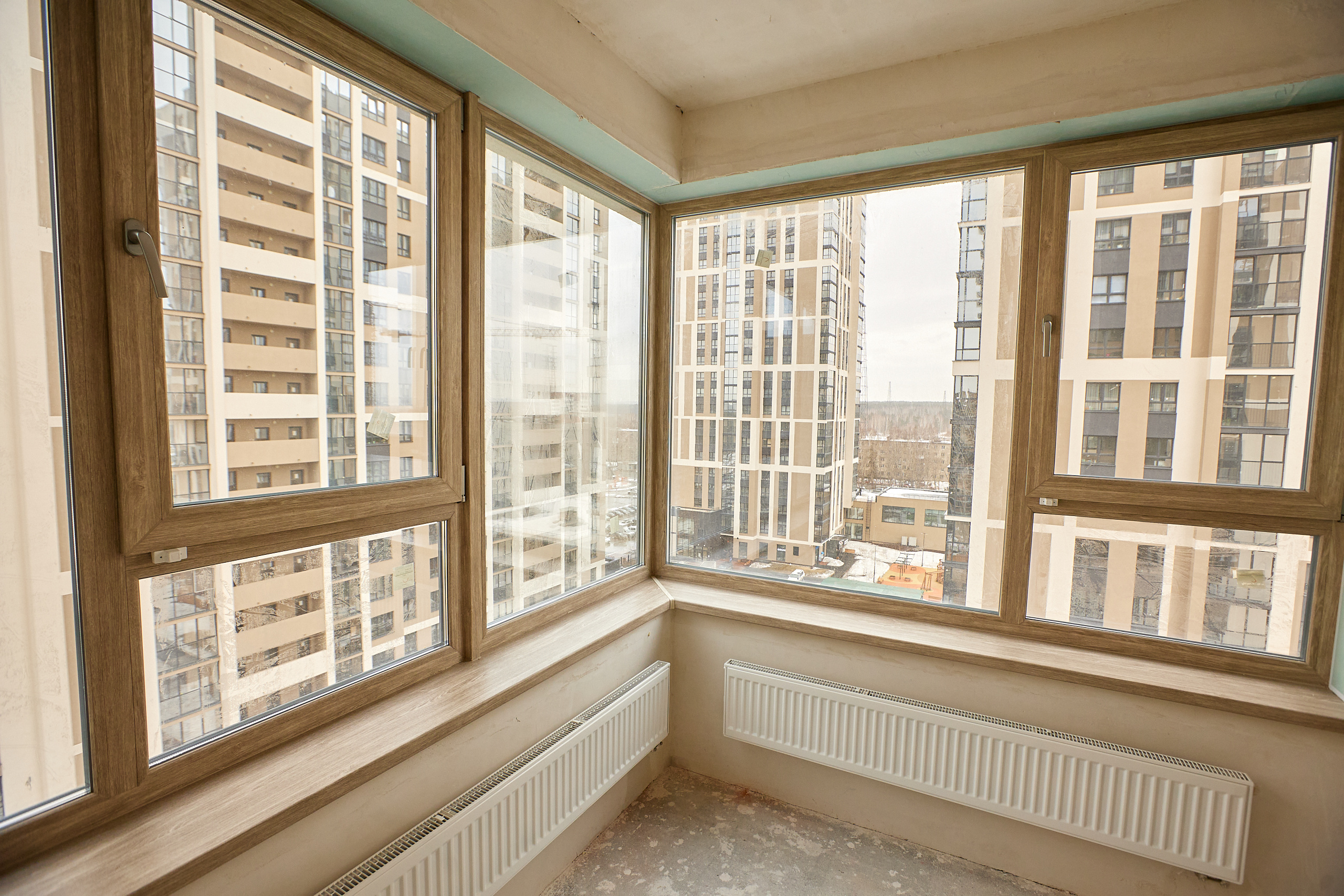 Подобные окна— редкость для жилья комфорт-класса