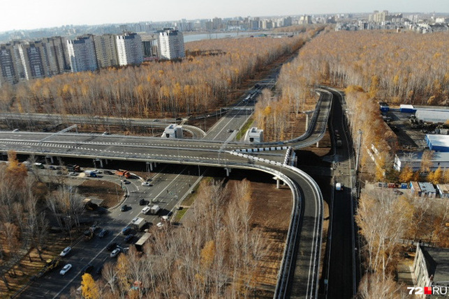 Развязка мельникайте дружбы тюмень схема