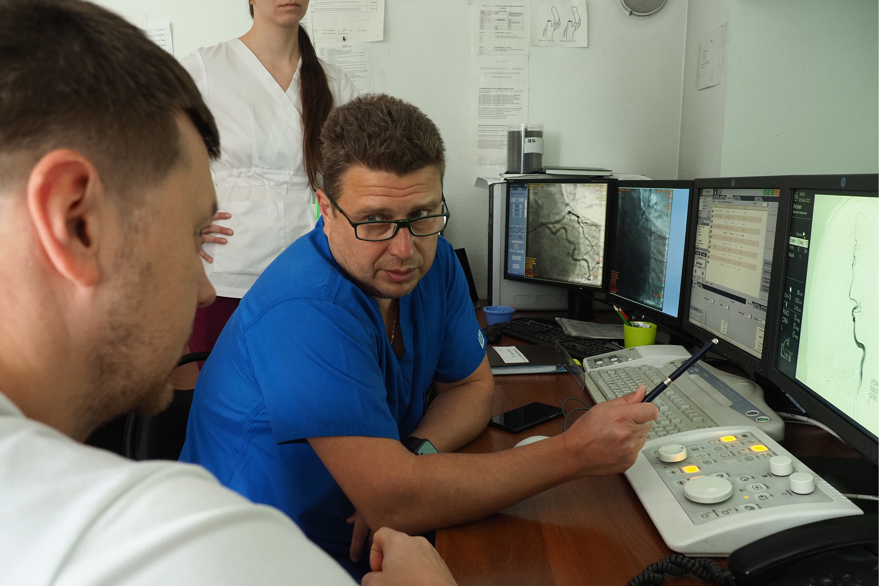 В петербургский стационар приезжают коллеги из других регионов, чтобы научиться эффективно удалять тромбы