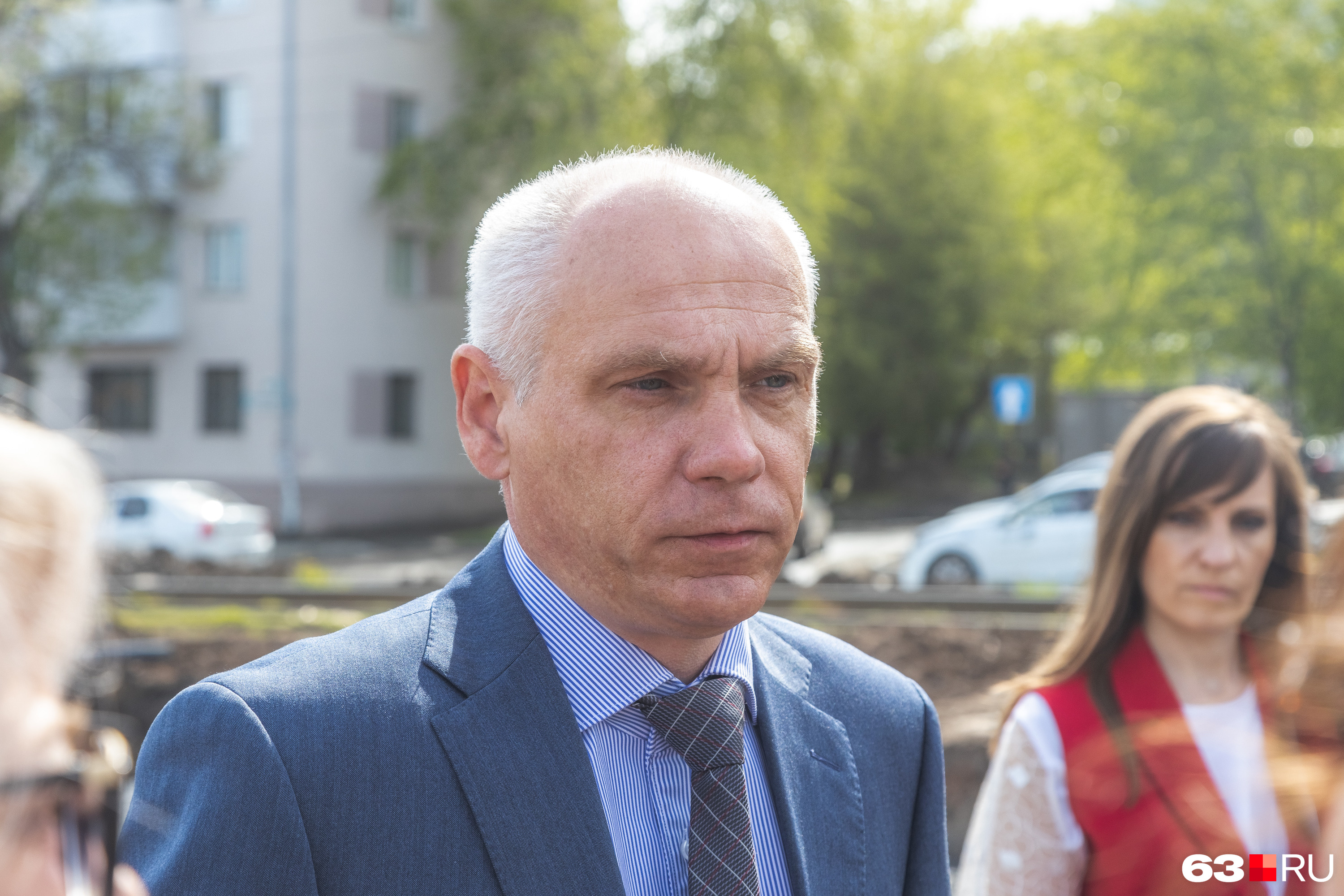 Заместитель министра транспорта и автомобильных дорог Самарской области Андрей Дешевых сообщил, что эстакада готова на 60% Заместитель министра транспорта и автомобильных дорог Самарской области Андрей Дешевых сообщил, что эстакада готова на 60%