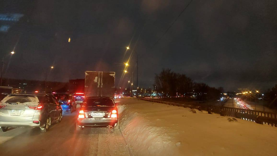 На фото — мост на Советском шоссе На фото — мост на Советском шоссе