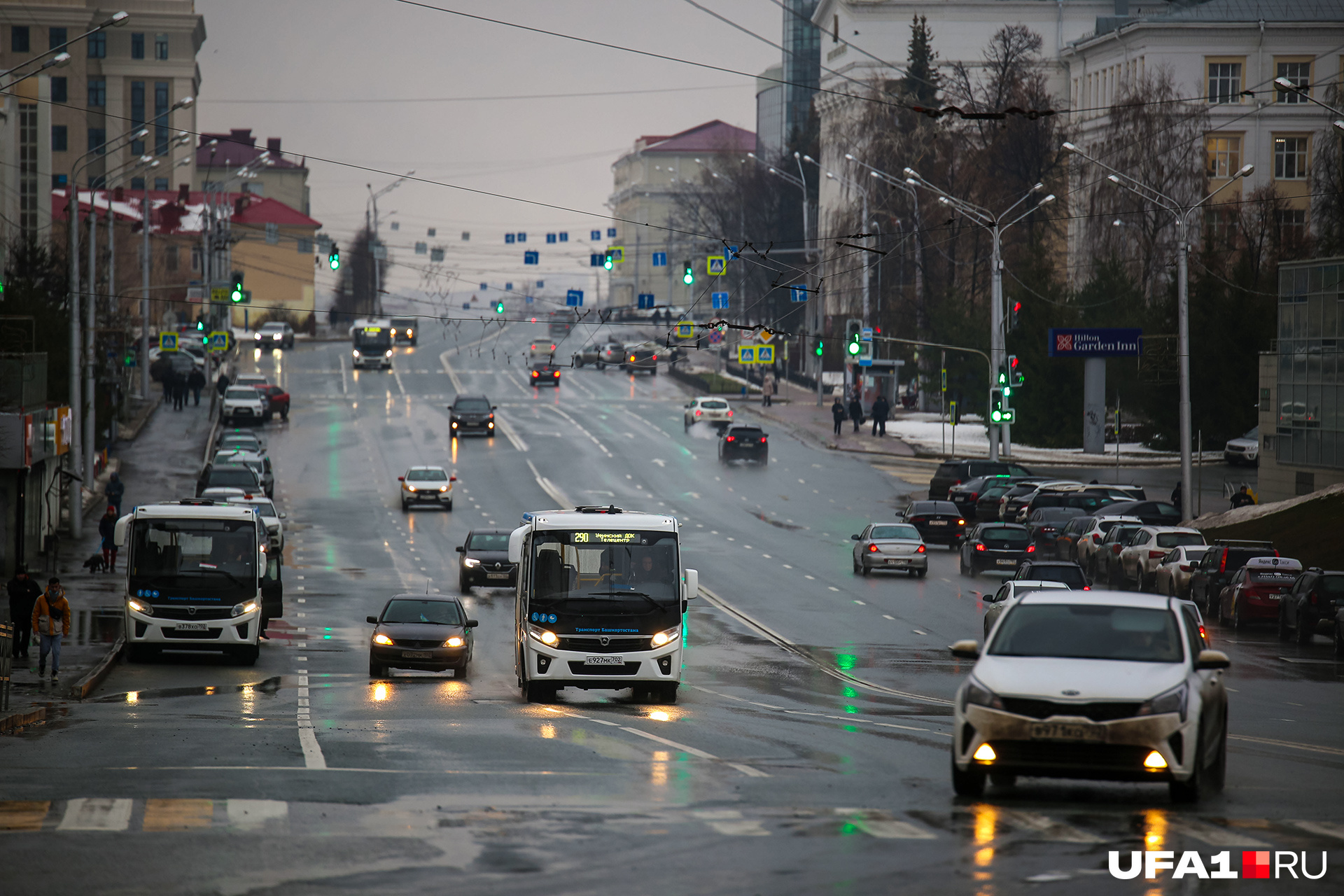 Потепление положительно сказалось на чистоте уфимских дорог Потепление положительно сказалось на чистоте уфимских дорог