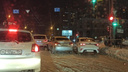 Сегодня вечером пробки в Новосибирске достигли 10 баллов — где проехать труднее всего