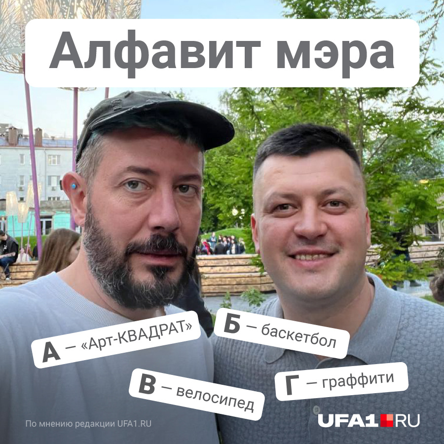 Дизайнер-блогер Артемий Лебедев и мэр Уфы Ратмир Мавлиев в «Арт-квадрате»