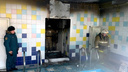 В детском саду под Новосибирском загорелось помещение бассейна: воспитанников вывели на улицу