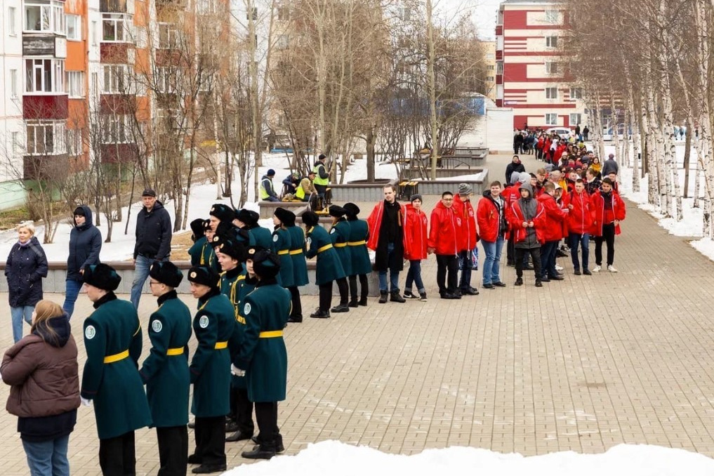 Живая цепь бессмертный полк