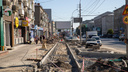 Перерыли тротуары: как идет ремонт на проспекте Карла Маркса — 10 фотографий