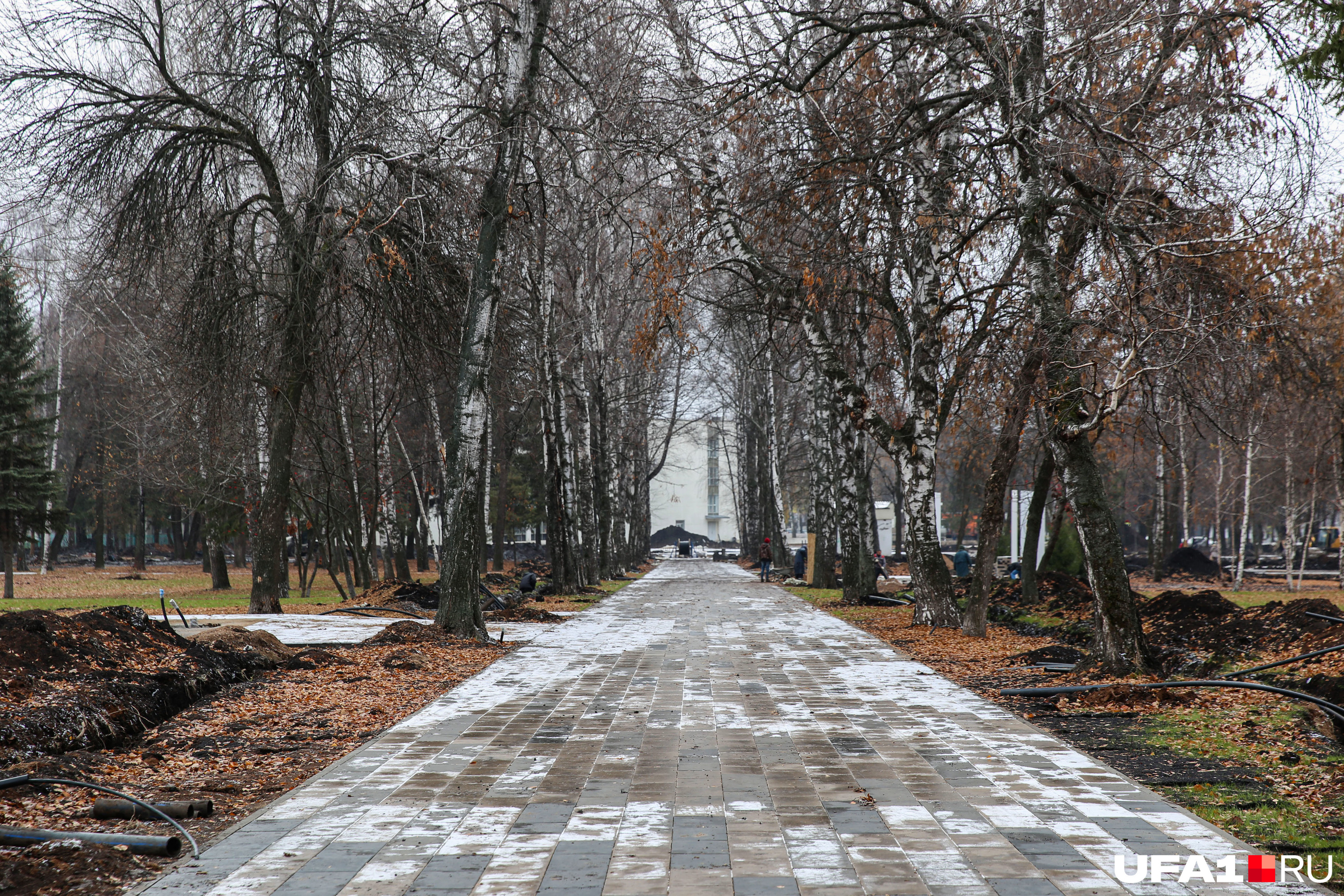 Парк будет прогулочным