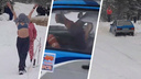 «Случился курьез»: ралли-гонщик не вписался в поворот из-за груди ярославской болельщицы. Видео