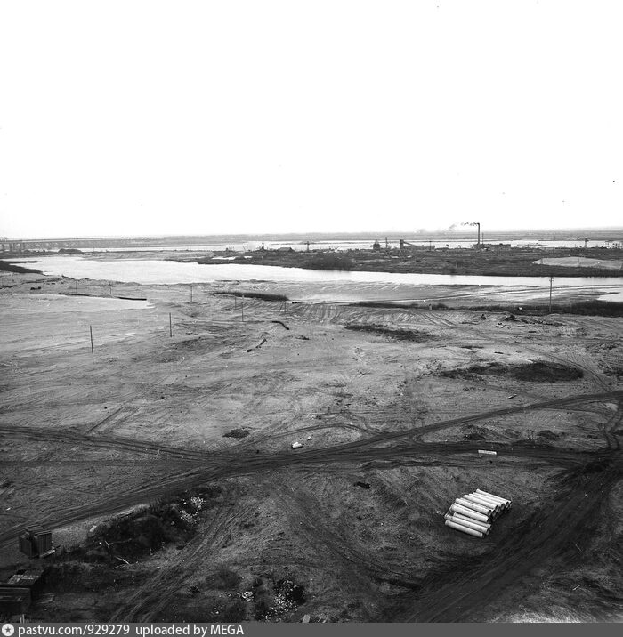 Подготовка территории под застройку, 1977