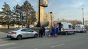 ГИБДД опубликовала видео из машины, сбившей двух девочек на ЧМЗ