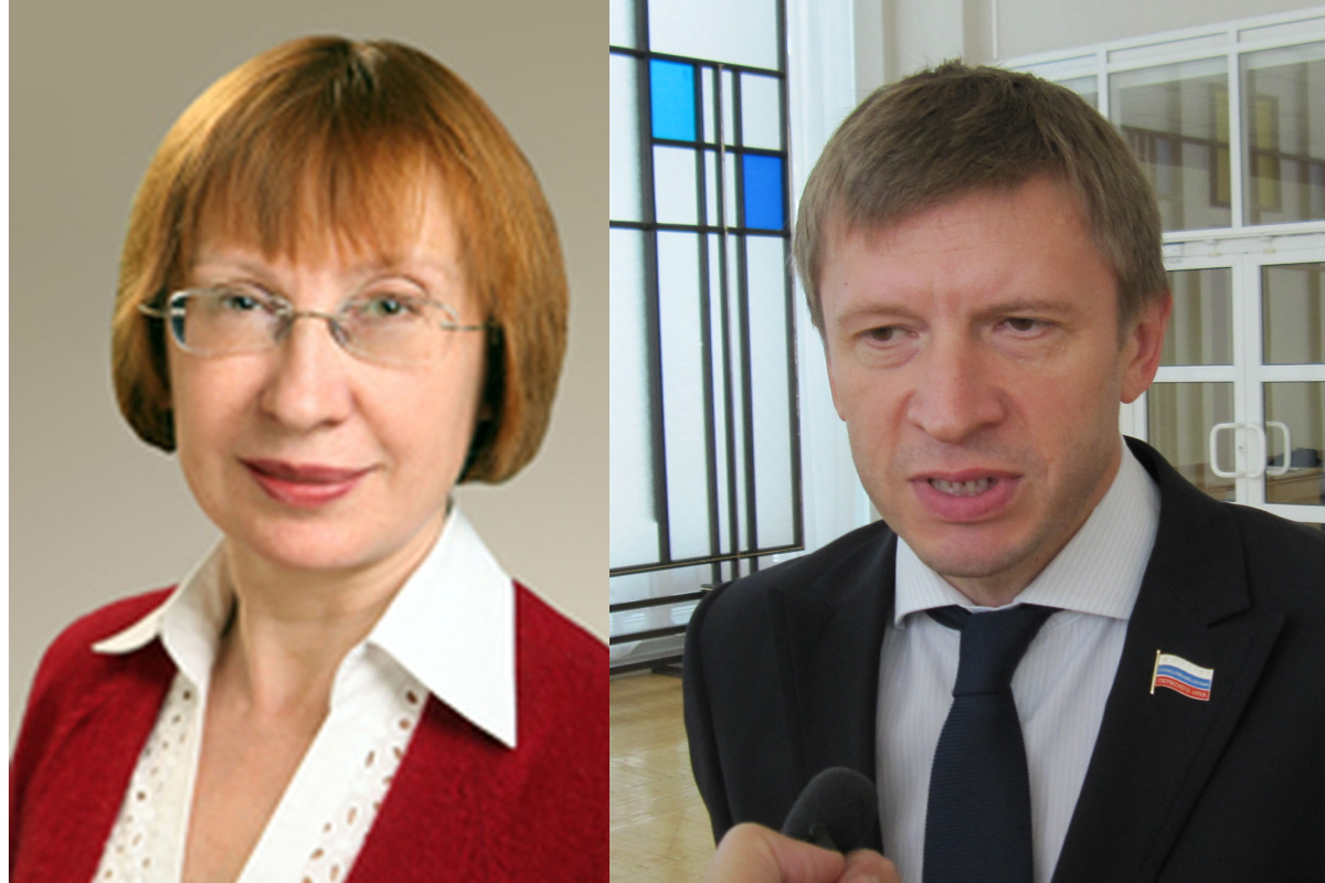 Ольга Рогожникова представляла партию ЛДПР, а Сергей Клепцин — «Единую Россию» Ольга Рогожникова представляла партию ЛДПР, а Сергей Клепцин — «Единую Россию»
