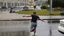 Как Новосибирск пережил сильный дождь (онлайн)